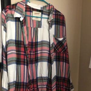 Plus Size flannel